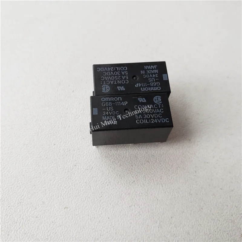 4 шт. реле Omron pin 5 В/12 В/24 в пост. Тока пост.|Реле| |