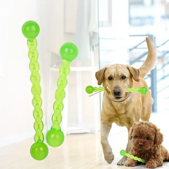 

2019 New Dog Interactive Toys Pet Molar Stick Rubber Durable Teeth Clean Tool Big Size Dog Chew Toys For Small Dogs Funny Toys