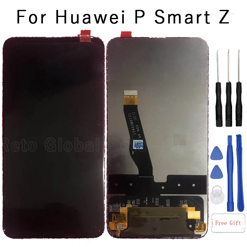 6 59 &quotоригинальный черный для huawei P Smart Z STK LX1 ЖК дисплей кодирующий