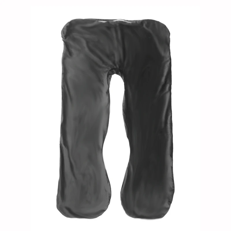 fleece dark grey 140x80 см, чехол для беременных, Женский чехол для подушки, мягкий чехол для беременных - Цвет: fleece dark grey