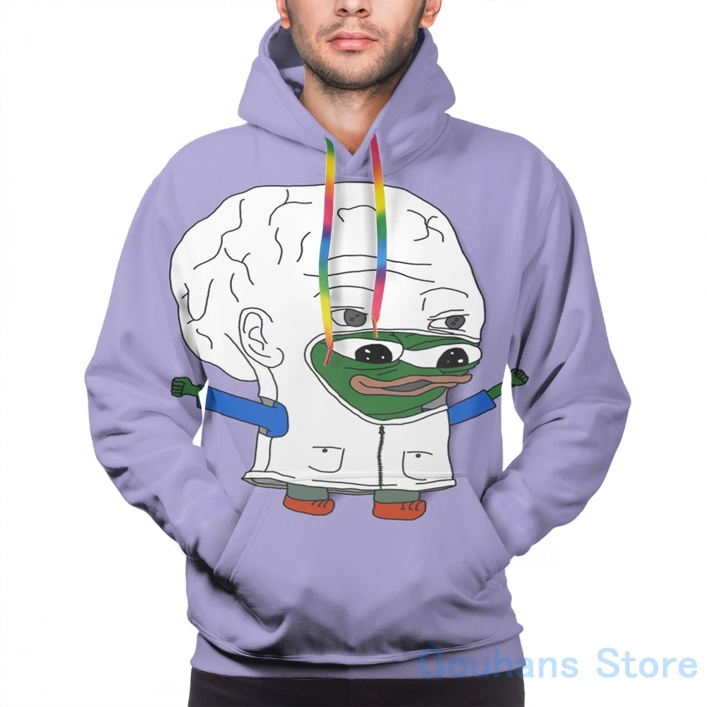 Sudadera con capucha hombre y mujer, ropa informal con estampado divertido de Apustaja, disfraz de cerebro grande, con capucha y sudaderas| - AliExpress