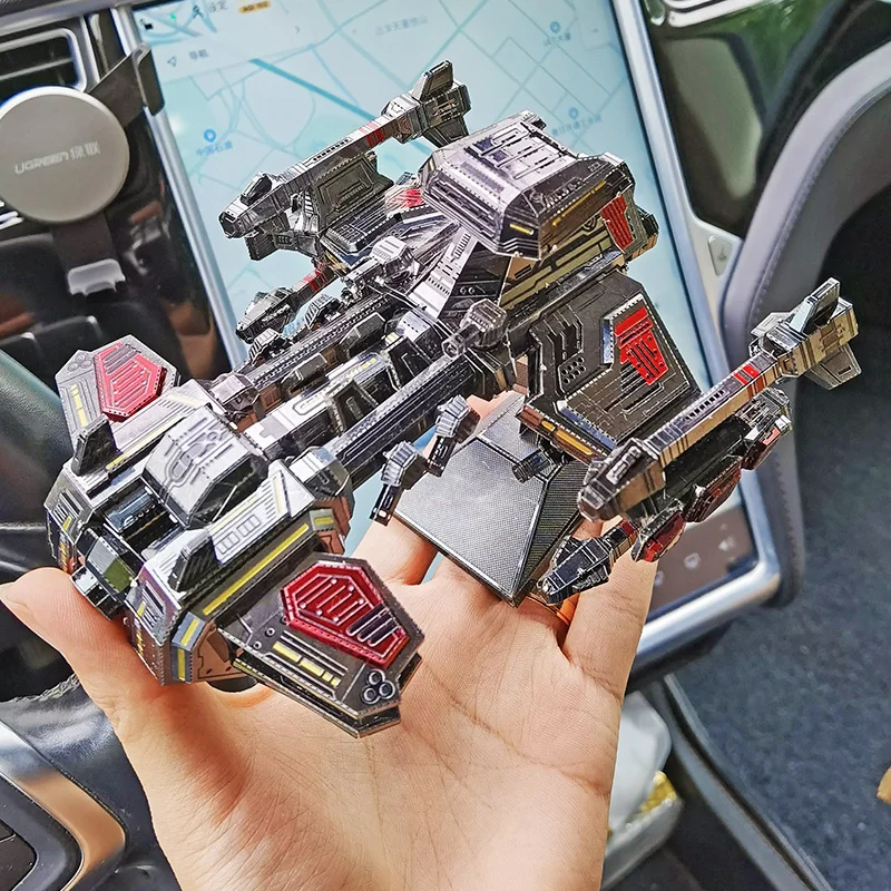 StarCraft Terran Battleship Yamato космический корабль 3D металлический трехмерный пазл ручная