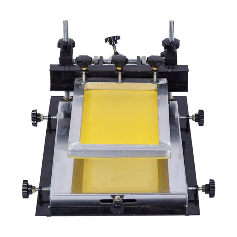 

Small Manual Silk Screen Station SMT Manual Stamping Station Solder Paste Screen Printing Machine Screen Printing Machine