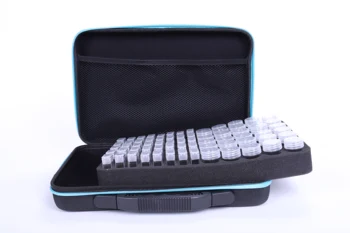 

New Diamond Painting Accessories Carry Case Container Storage Box 30/60/70 Bottles diamant painting Hand Bag Tools