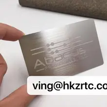 Из нержавеющей стали, металлические карты печать изготовление