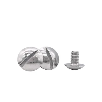 

20pcs M4 M5 slotted big flat head screws one word round screw mechanical bolts stainlesssteel bolt 6mm-16mm long