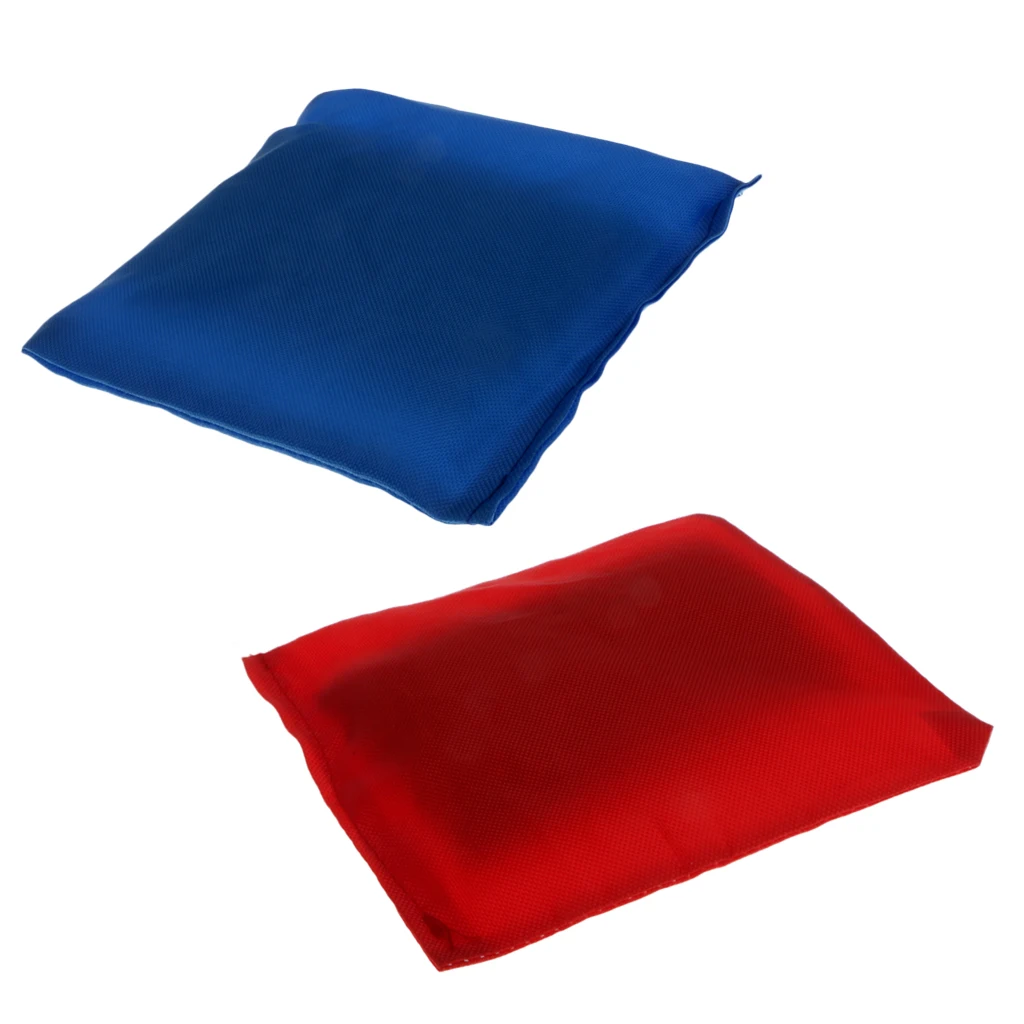 2 Pieces Cornhole Bags, Double Layered Canvas Cover and PVC Pellets Filled Corn Hole Bag for Tossing Game Tool