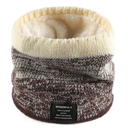 Luxurious Knitted Fleece Winter Scarf & Neck Warmer (Beige)