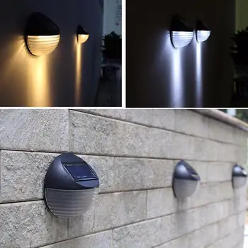 

Solar Light Outdoor Garden Led Solar Lamp Waterproof Wall Light Solar Powered Sunlight For Garden Decoration