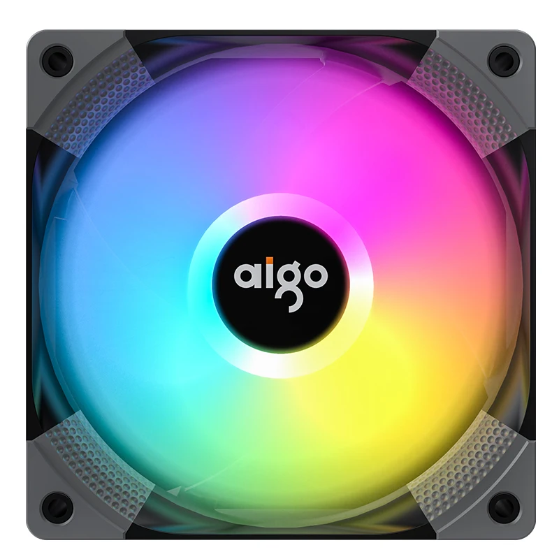 Aigo CPU кулер вентилятор водяного охлаждения ПК Rgb 120 мм 12В Argb аура синхронизация