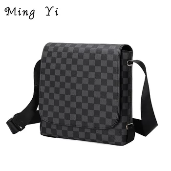 

Men's Bag Fashion Shoulder Bag Korean Version of The New Men's Casual Messenger Bag Trend Small Backpack Big Brand Same Bag