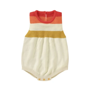 

Baby Knitted Clothes Autumn Knit Baby Rompers Girl Pompom Baby Girl Romper Boys Jumpsuit Overall Newnborn Infant Baby Clothes#3