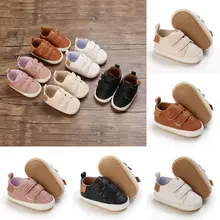 

Newborn Baby Shoes Boys And Girls Animal Face Comfortable Rubber Sole PU Multi-color First Walking Shoes Leisure Sports Shoes