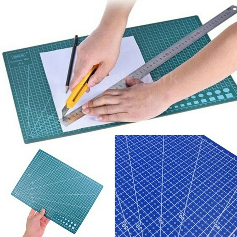 A3 A4 A5 Cutting Mats Cushion Board Handwritten Test Paper Drawing Beauty  WorkbeScaling Model Rubber Seal Engraving Board DIY