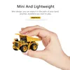 Mini Volume Remote Control Bulldozer Forklift Crane Simulated Rubber Tires Fall-proof Material RC Engineering Truck Kid Toy Gift 5