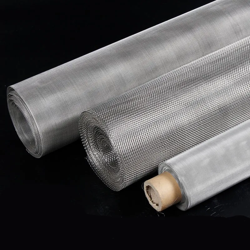 

304 Stainless Steel Mesh Filter Net Metal Front Repair Fix Mesh Filtration Woven Wire Screening Sheet Screening filter 100x50cm