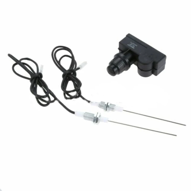 

top Selling Two Exits Electronic Igniter Ignitor Kit With Spark Plug Wire 1M For Gas Grills