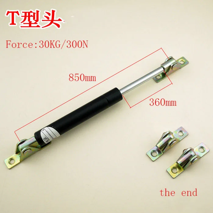 

Free shipping 850mm central distance, 360 mm stroke, pneumatic Auto Gas Spring, Lift Prop Gas Spring Damper