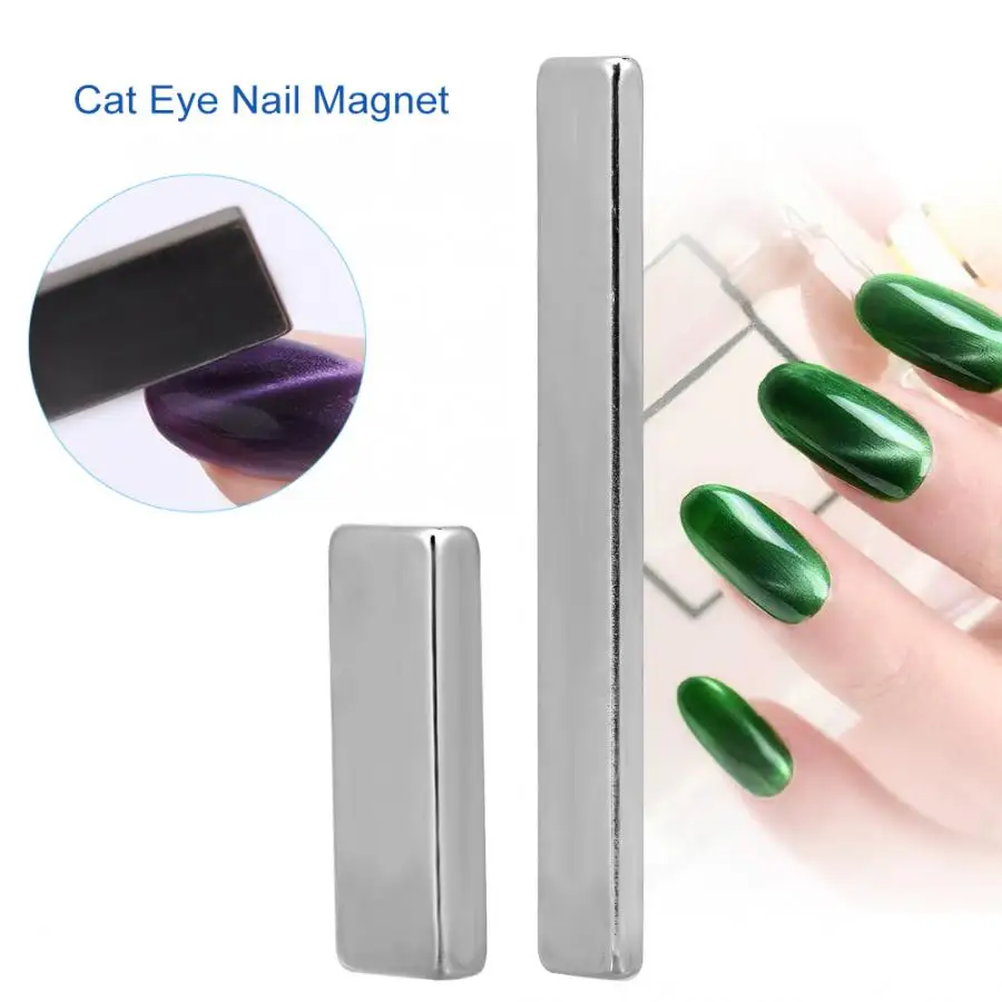2 размера 3D эффект кошачий глаз магнитный лак УФ гель магнит палка Маникюр Инструменты для дизайна ногтей