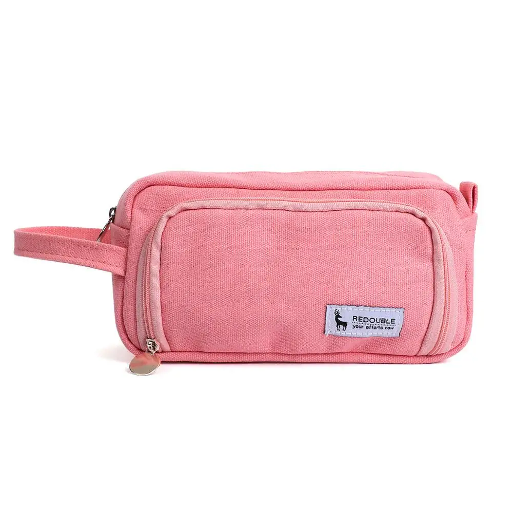 Сетчатый Чехол для карандашей высокой емкости estojo escolar canvas trousse scolaire stylo чехол для карандашей школьные принадлежности kalem kutusu