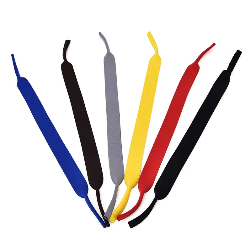 Neoprene Sunglasses Eyeglass Band Floater Cord Spectacle Glasses Sunglasses Stretchy Band Strap Belt Cord Holder 42*2cm