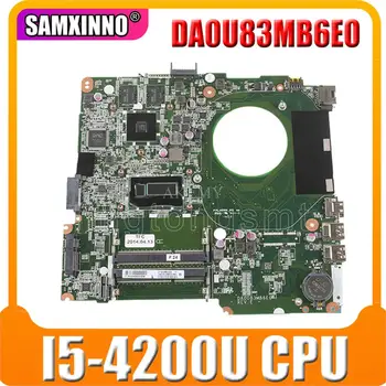 

High quality 734426-501 734426-001 734426-601 For HP 14-N Motherboard I5-4200U DSC 8670M 2GB DA0U83MB6E0 REV:E 100% Tested