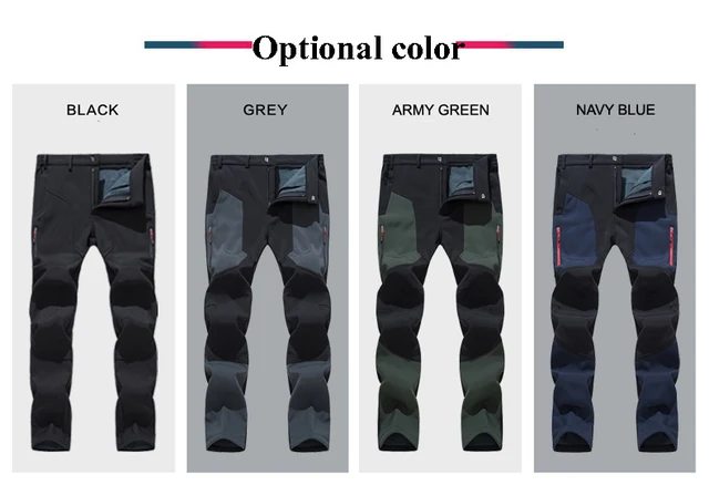 Mis Pedidos DAFENP Pantalones Trekking Hombre Impermeables