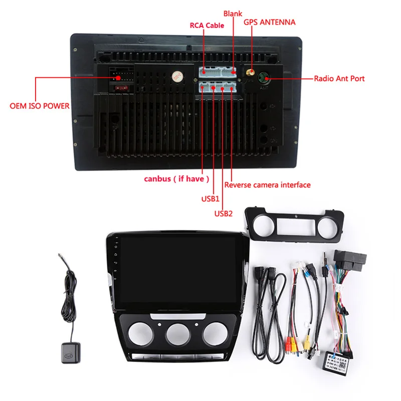 Top 10" 2.5D IPS Android 9.1 Car DVD Multimedia Player GPS For Skoda Octavia 2 2010-2013 2014 A5 audio car radio DSP 32EQ navigation 5 Top 10" 2.5D IPS Android 9.1 Car DVD Multimedia Player GPS For Skoda Octavia 2 2010-2013 2014 A5 audio car radio DSP 32EQ navigation 5