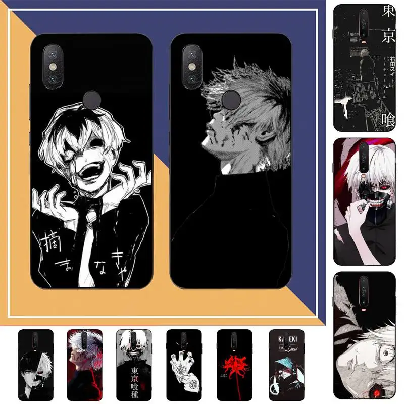 Yinuoda анимэ Tokyo Ghoul телефон случай для Redmi Примечание 4 5 6 8 9 pro Max 4X 5A 9S Чехол |