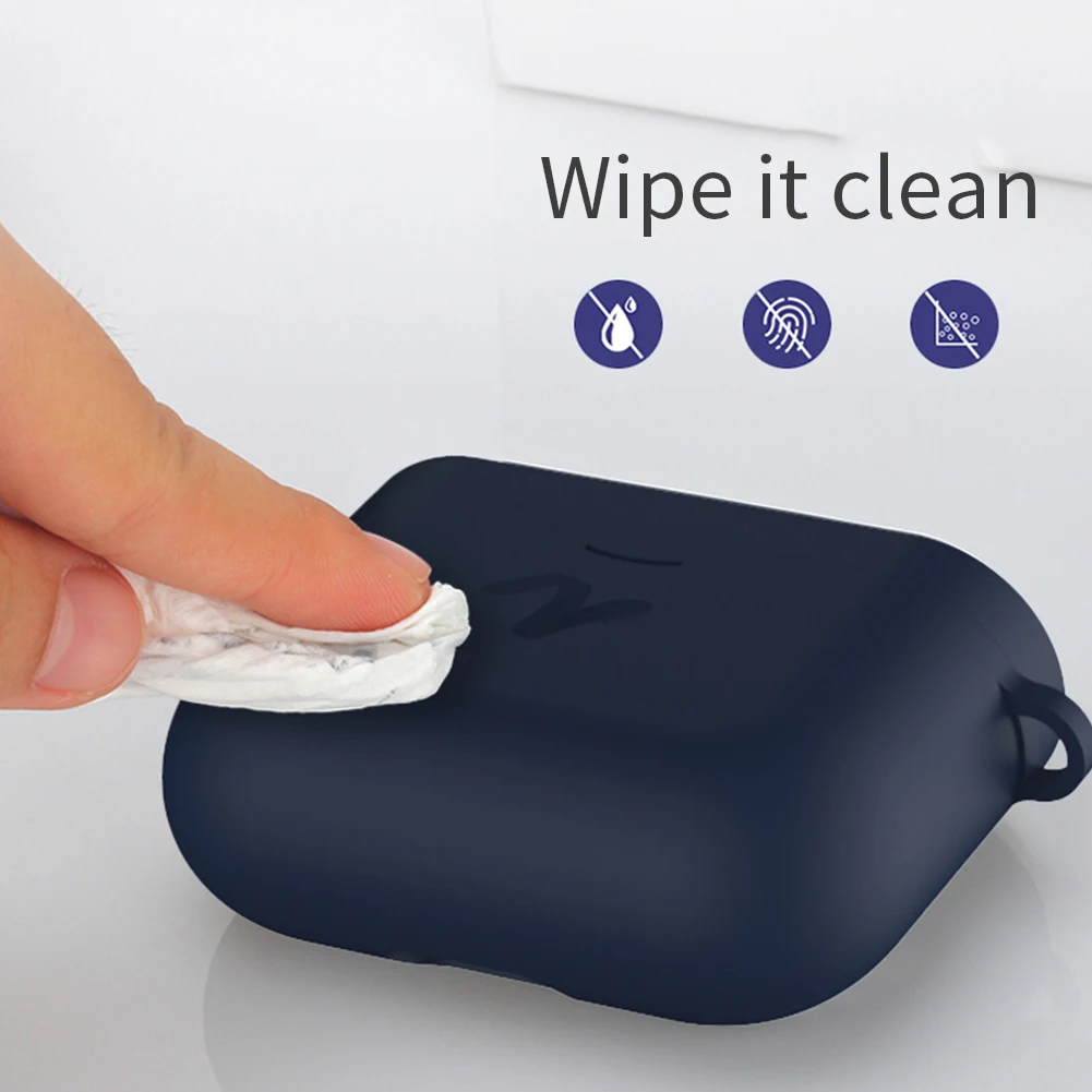 

Soft Silicone Mini Thin Solid Protective Case Bluetooth Headphone Anti Fingerprint Shock Resistant Fashion For Sony WF-1000XM3