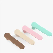 Housse de Protection en Silicone lisse pour bébé, housse de Protection Anti collision pour poignée de porte de chambre à coucher, sécurité de la maison, nouveauté 2021 