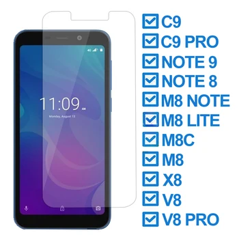 Перейти на Алиэкспресс и купить 9H Защитное стекло для Meizu C9 C9 Pro M8 Lite note 8 M8C Защитная пленка для экрана телефона для Meizu Note 9 V8 Pro X8 закаленное стекло
