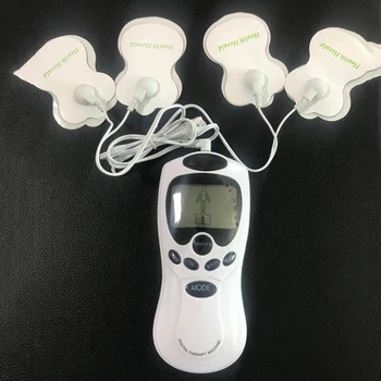 

Electronic Pulse Therapy Massager Machine Muscle Acupuncture Stimulator Massage Relaxation 4pcs Adhesive Electrode Pads