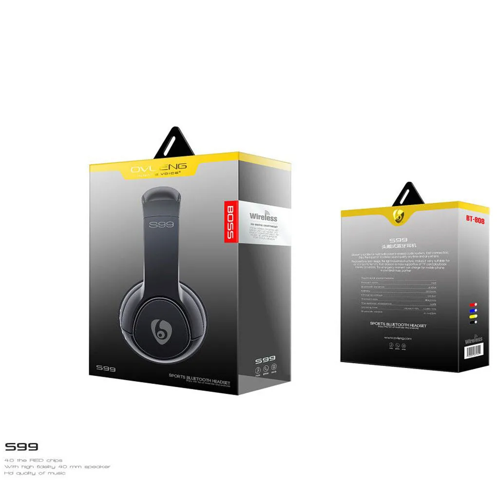 S99 Wireless Bluetooth Headphones Stereo Bluetooth Headset Gaming For PUPG/LOL