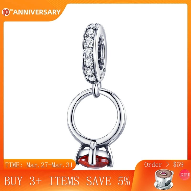 

CodeMonkey Romantic 925 Sterling Silver Vows of Love Marry Me Pendant Charm fit Bracelet & Necklaces Silver Jewelry Making C960