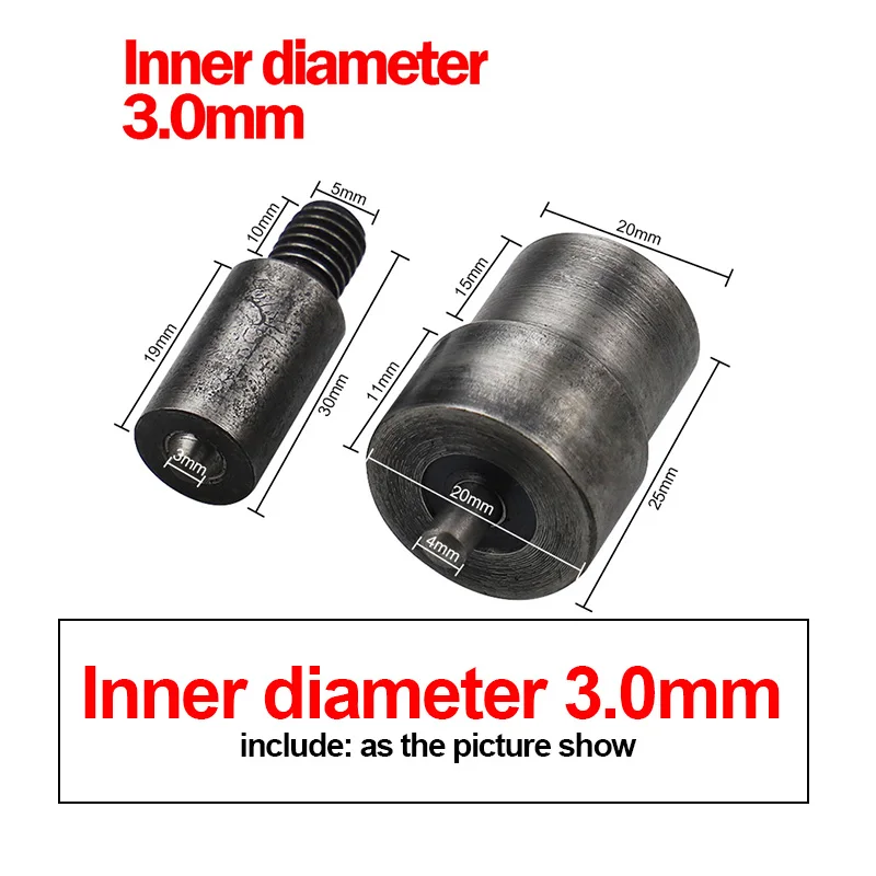 QJH El Basın Düğmesi Kurulum Makinesi Manuel Pres Grommet Kuşgözü Kurulum Araçları Çıtçıt Metal Kalıp Dilsiz Zanaat Aracı