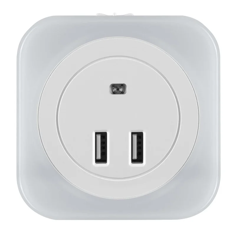 Светодиодный ночной Светильник s с 2 Зарядка через usb разъем авто светодиодные