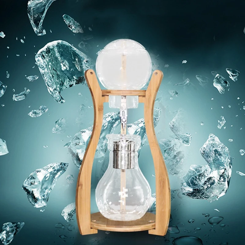 ABSS-800Ml капельная Кофеварка, многоразовый стеклянный фильтр, инструменты для эспрессо, кофейная капельница, кофейная машина для приготовления льда