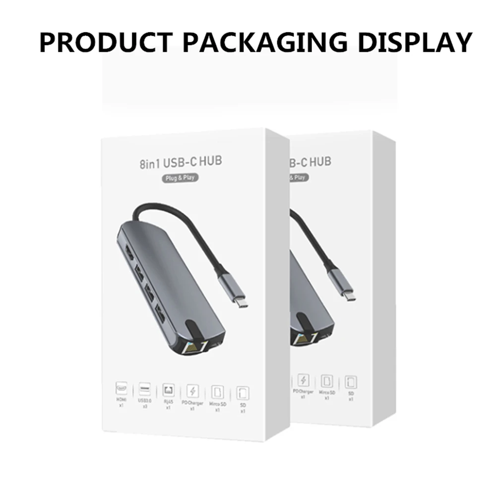 Концентратор USB Type C с 4K HDMI USB 3,0 65 Вт PD порт концентратор USB 3,1 адаптер для Macbook Pro Dell XPS 15 Lenove ThinkPad huawei MateBook