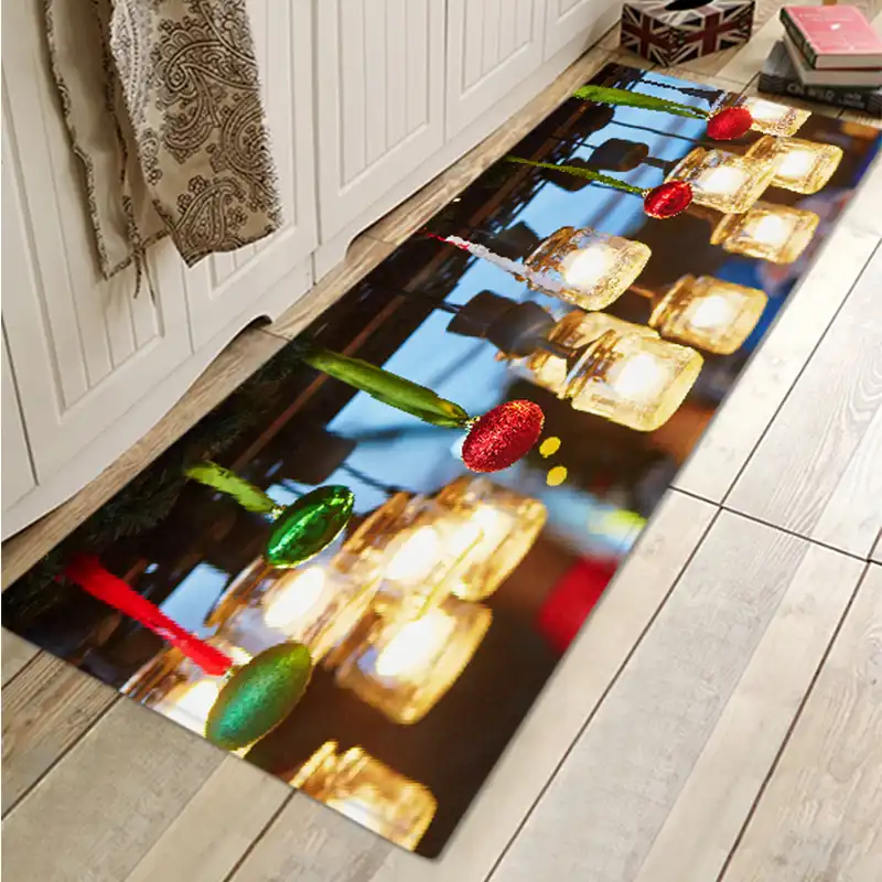 LANGRIA, 4 Uds., cortina de ducha de dibujos animados de baño, juego de