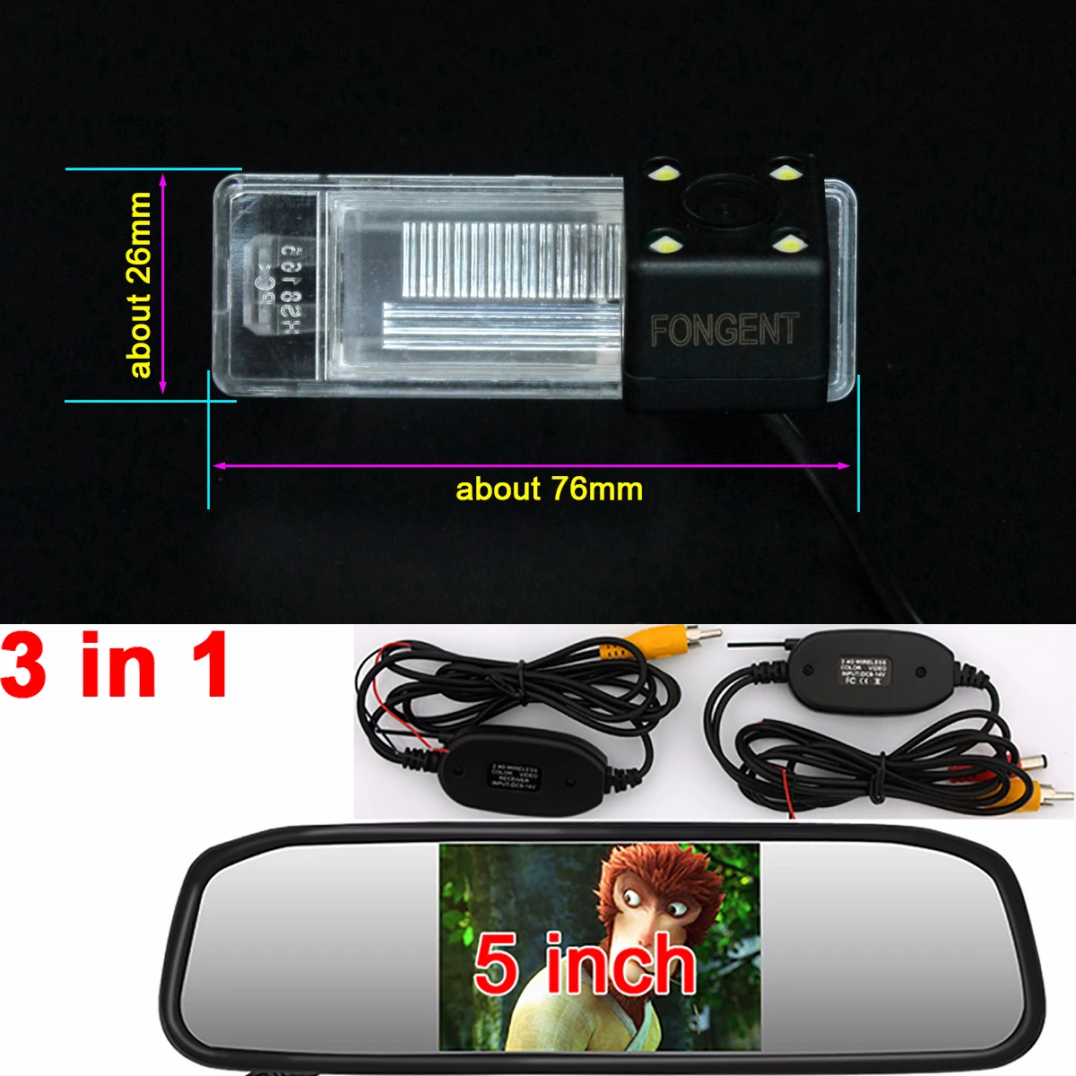 Для Nissan Qashqai J10 J11 Dualis HD CCD Высококачественная автомобильная парковочная камера заднего вида с обратной стороны, беспроводная камера, автомобильный монитор