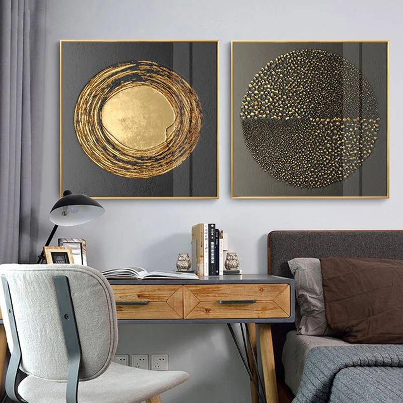 Abstract-Gold-Black-White-Modern-Square-Texture-Canvas-Painting-Posters-And-Prints-Home-Decor-Wall-Art.jpg_640x640 (3)