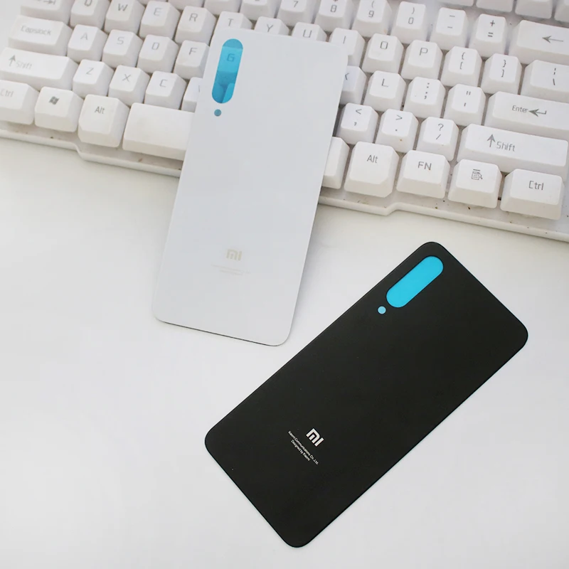 Для Xiaomi mi 9 SE стеклянная крышка батарейного отсека для двери Корпус Замена запасных частей 3M клей для Xiao mi 9 SE mi 9SE задняя крышка