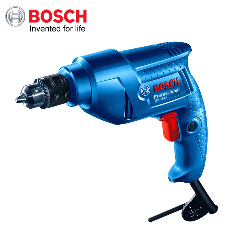 Электрическая дрель Bosch вращающаяся домашняя многофункциональная электрическая