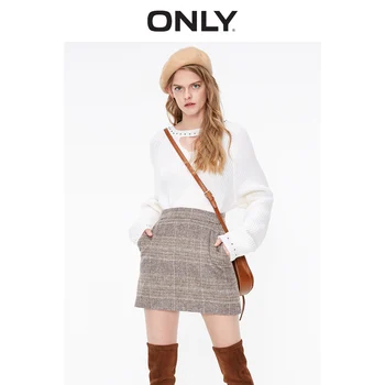 

ONLY Women's Checked A-lined Skirt | 119116503