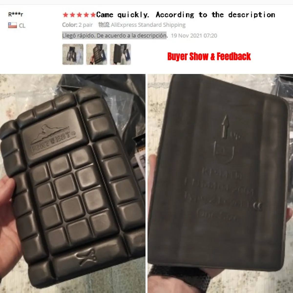 Portwest CE Eva knee pads for work kneelet for work pants knee protective kneepad