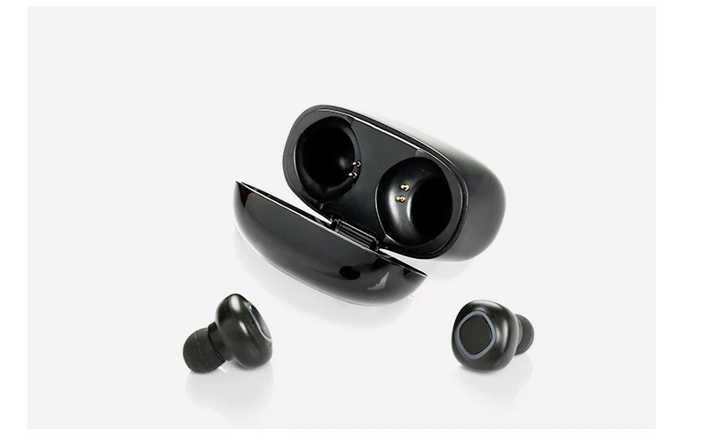 Беспроводные наушники Bluetooth 4,2, беспроводные наушники с отсеком для зарядки, портативное зарядное устройство, спортивные наушники, зарядная коробка