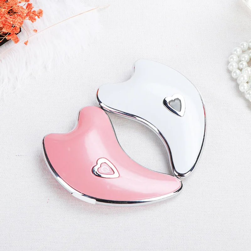 360 Degree Micro current Face V Shaping Massager Electric Dolphin Face Neck Scraper Facial Skin Tighten