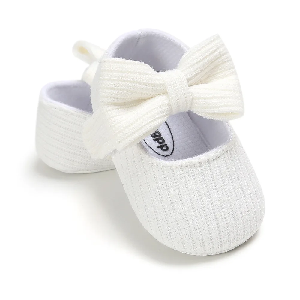 Spring And Autumn 0-1 Year Old Woolen Bow Baby Princess Shoes Toddler Baby Newborn Shoes Girl 6To 12 Month Infant Little Girls Spring And Autumn 0-1 Year Old Woolen Bow Baby Princess Shoes Toddler Baby Newborn Shoes Girl 6To 12 Month Infant Little Girls