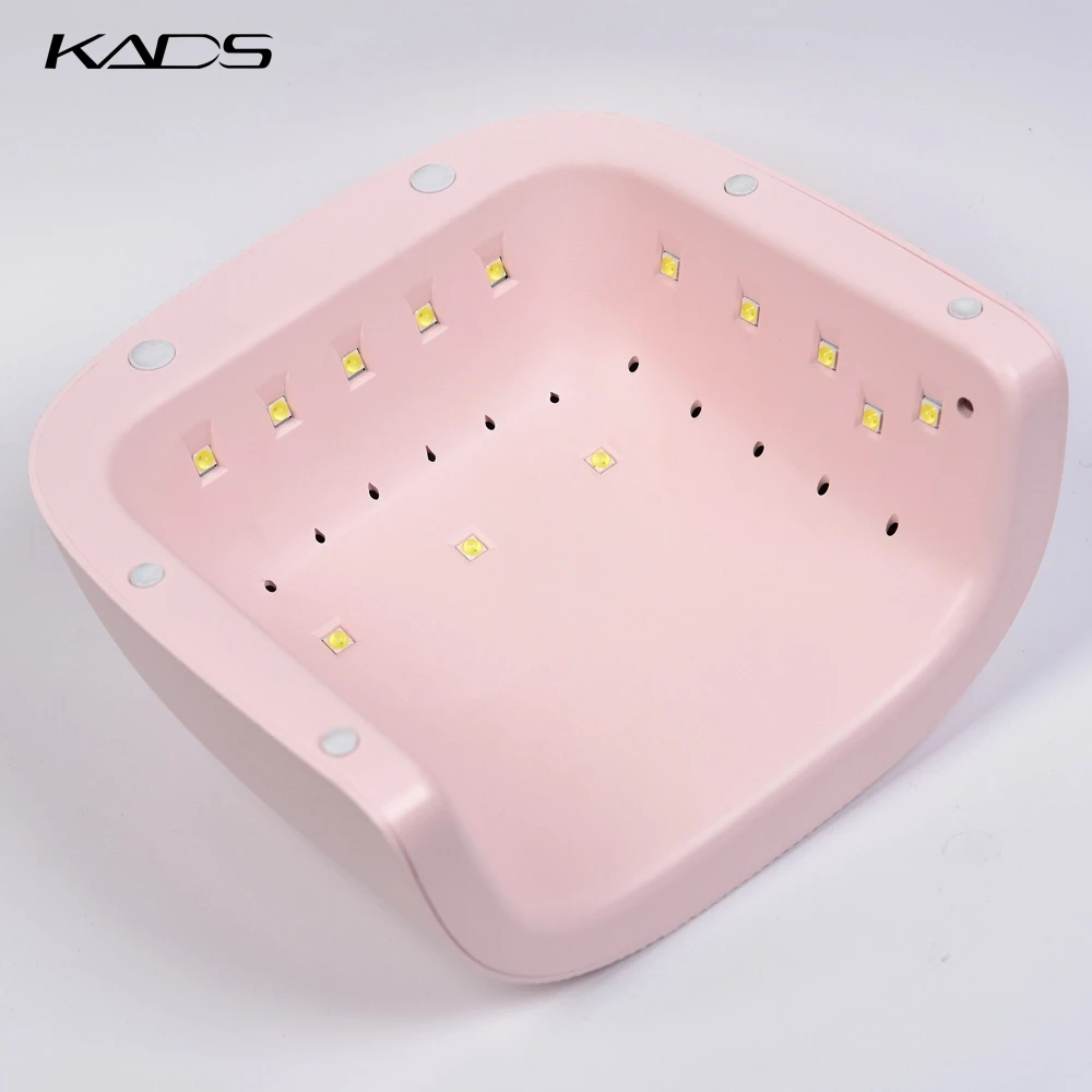 KADS 48 Вт УФ-лампа для ногтей светодиодный Сушилка для ногтей лампа для маникюра светоотверждаемая машинка 30s 60s 90s установка с 18 светодиодный свет S